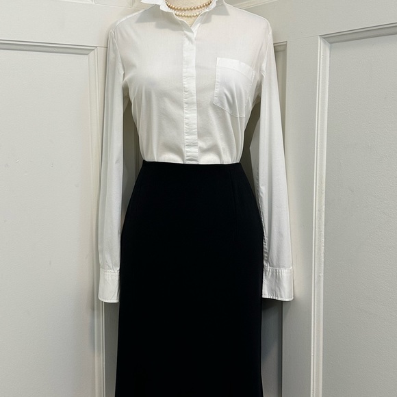 Conrad C Pleated Lined Skirt - Picture 2 of 11